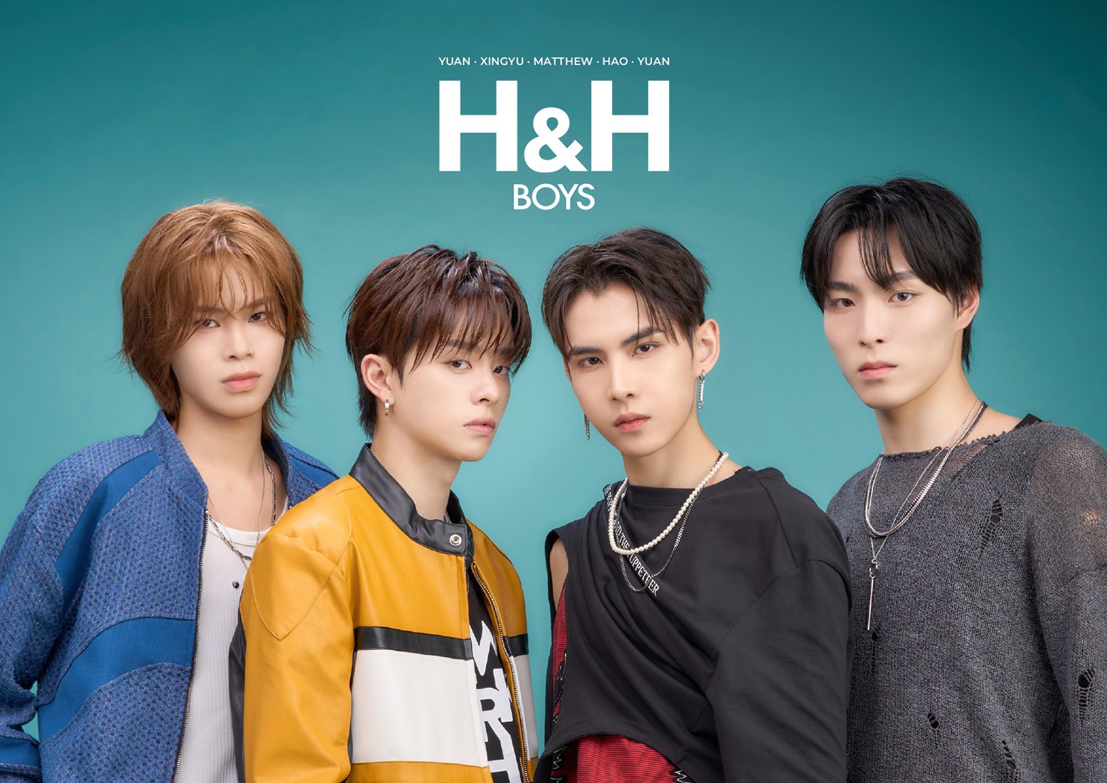 H&H BOYS Run It Back color-concept group photo